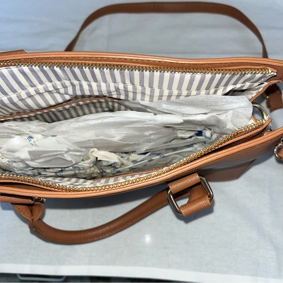 Miztique Vegan Leather Handbag Satchel P - Picture 8 of 10